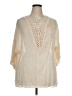 Unbranded Ivory 3/4 Sleeve Blouse Size XL (estimated) - photo 1