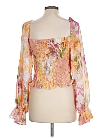 Flying Tomato 3/4 Sleeve Blouse (view 2)