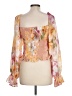 Flying Tomato Pink 3/4 Sleeve Blouse Size L - photo 2