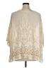 Unbranded Ivory 3/4 Sleeve Blouse Size XL (estimated) - photo 2