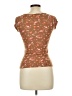 Unbranded Brown Short Sleeve Top Size 10 - photo 2