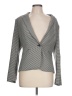 H&M Chevron-herringbone Gray Blazer Size 12 - photo 1