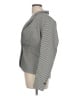H&M Chevron-herringbone Gray Blazer Size 12 - photo 5