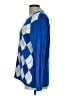 Tommy Hilfiger 100% Cotton Argyle Blue Pullover Sweater Size L - photo 5