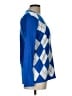 Tommy Hilfiger 100% Cotton Argyle Blue Pullover Sweater Size L - photo 4