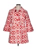 Eden Court Print Red Coat Size L - photo 1