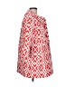 Eden Court Print Red Coat Size L - photo 4