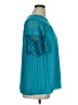 Worthington 100% Polyester Teal Short Sleeve T-Shirt Size 0X - photo 4