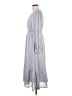 Simplee 100% Polyester Gray Casual Dress Size L - photo 5