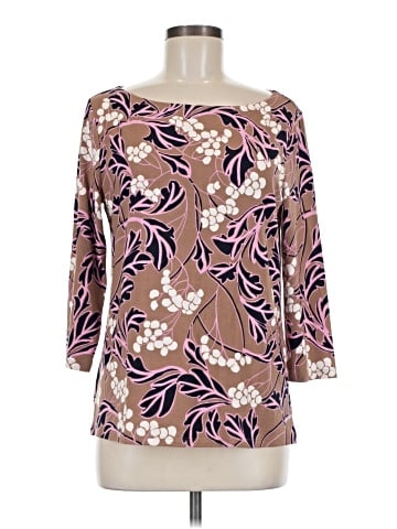 Ann Taylor Factory 3/4 Sleeve T-Shirt (view 1)