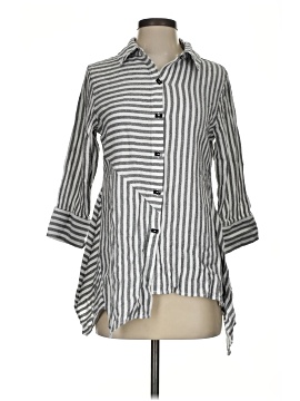 Soft Surroundings 3/4 Sleeve Button Down Shirt