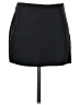 More To Come Solid Black Casual Skirt Size XS - photo 1