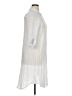 Mlle Gabrielle 100% Polyester White Casual Dress Size 1X - photo 4