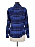 Columbia 100% Cotton Plaid Blue Long Sleeve Button-Down Shirt Size M - photo 2
