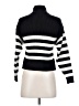 MNG Stripes Black Turtleneck Sweater Size XS - photo 2