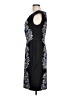 London Times Graphic Blue Cocktail Dress Size 10 - photo 5