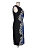 London Times Graphic Blue Cocktail Dress Size 10 - photo 4