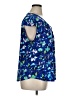 Ellen Tracy Blue Sleeveless Blouse Size XL - photo 4