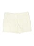 Ann Taylor LOFT Solid Ivory Khaki Shorts Size 6 - photo 2