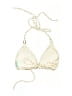 Melissa Odabash 100% Polyamide Stripes Gold Swimsuit Top Size 8 - photo 2