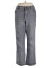 Kut from the Kloth Chevron-herringbone Gray Jeans Size 16 - photo 1