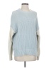 American Eagle Outfitters Color Block Blue Pullover Sweater Size S - photo 1