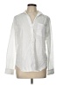 Gap 100% Cotton Polka Dots Ivory Long Sleeve Button-Down Shirt Size L - photo 1