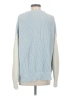 American Eagle Outfitters Color Block Blue Pullover Sweater Size S - photo 2