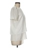 Cooper & Ella 100% Polyester Ivory Short Sleeve Top Size 8 - photo 4
