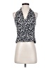 Carlisle 100% Polyester Black Sleeveless Blouse Size 0 - photo 1