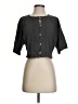 Aerie Black Short Sleeve Blouse Size XS - photo 1