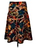 Lularoe Print Orange Casual Skirt Size L - photo 2