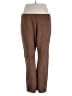 Ann Mashburn Brown Casual Pants Size XL - photo 1