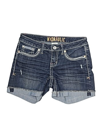Hydraulic Denim Shorts (view 1)