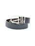 DKNY Gray Leather Belt Size L - photo 1