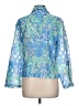 Ruby Rd. Blue 3/4 Sleeve Blouse Size 12 - photo 2