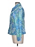 Ruby Rd. Blue 3/4 Sleeve Blouse Size 12 - photo 5