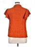 Assorted Brands Orange Short Sleeve Blouse Size 0X - photo 2