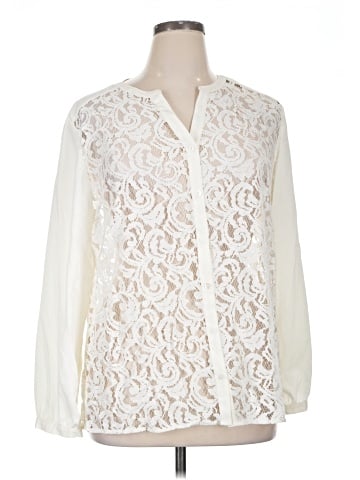 Chico's 3/4 Sleeve Blouse (view 1)