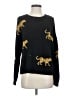 Rails Animal Print Black Pullover Sweater Size S - photo 1