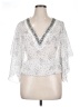 Studio Y Silver 3/4 Sleeve Blouse Size XL - photo 1