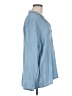 J.Jill 100% Cotton Blue Long Sleeve Blouse Size M - photo 4