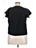 Universal Thread Black Short Sleeve Blouse Size XL - photo 2
