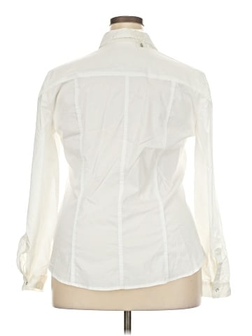 7th Avenue Design Studio New York & Company Long Sleeve Button-Down Shirt (view 2)