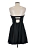 2b bebe 100% Polyester Hearts Black Cocktail Dress Size M - photo 2