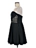 2b bebe 100% Polyester Hearts Black Cocktail Dress Size M - photo 5