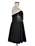 2b bebe 100% Polyester Hearts Black Cocktail Dress Size M - photo 4