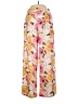 Unbranded Floral Pink Casual Pants Size L - photo 1