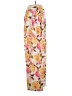 Unbranded Floral Pink Casual Pants Size L - photo 4