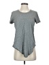 Madewell 100% Cotton Gray Knot-Front Tee Size S - photo 1